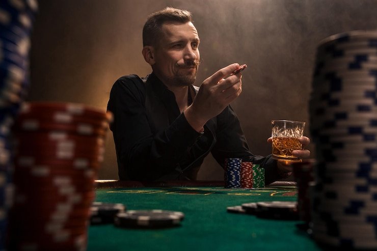 Studio live dealer bbfs toto dengan meja blackjack, roulette, dan dealer profesional